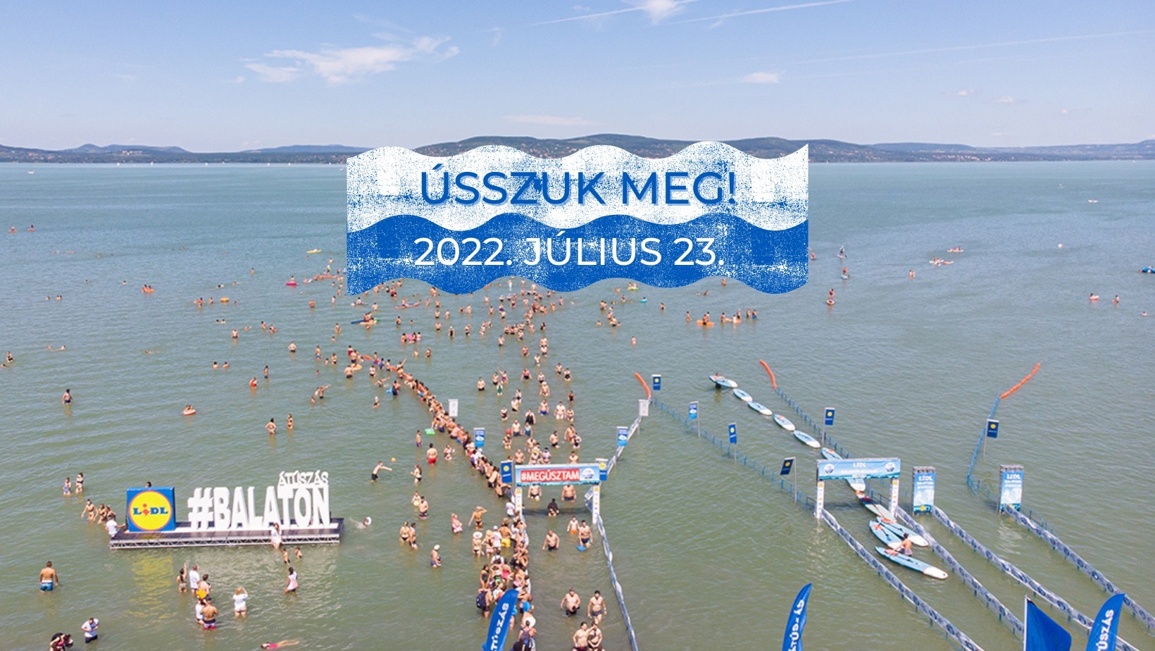 A FINIS Hungary sem maradhat ki a 40. Lidl Balaton-átúszásból! Ússzuk meg, mert #usznijo!